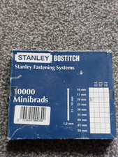 Stanley bostitch minibrads for sale  SCUNTHORPE