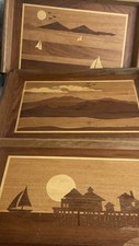 Vintage mcm wood for sale  Mc Lean