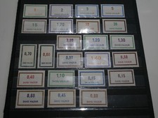 Lot timbres fictifs d'occasion  Grièges
