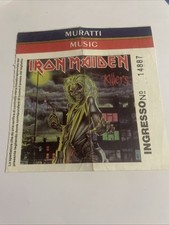 Iron maiden biglietto usato  Torino