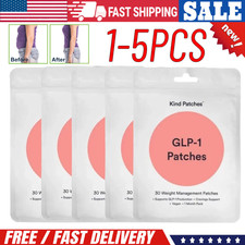 1-5PCS adesivos para perda de peso GLP-1 emagrecimento ferramentas de controle de peso ~~ comprar usado  Enviando para Brazil