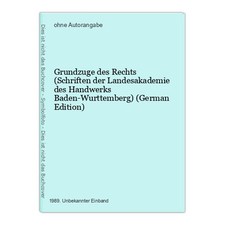 Grundzuge schriften landesakad gebraucht kaufen  Bad Vilbel