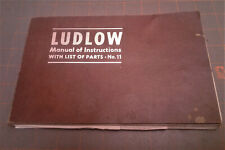 Ludlow typograph printing for sale  Sugarcreek