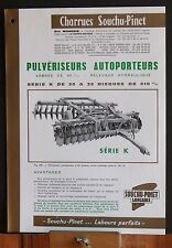 Prospectus pulvérisateur auto d'occasion  Marcillat-en-Combraille