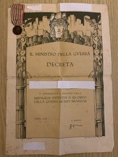 Diploma aut. fregiarsi usato  Italia