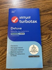 Intuit turbotax deluxe for sale  Warwick