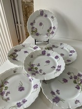 Assiettes porcelaine limoges d'occasion  Saint-Georges-de-Reneins