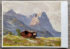 Kunstpostkarte blockhaus blick gebraucht kaufen  Königsbach-Stein