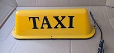 Insegna taxi giallo usato  Palermo