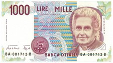 1000 lire maria usato  Pignataro Maggiore