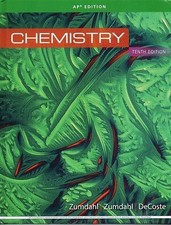 Chemistry textbook zumdahl for sale  Staley