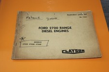 Parts list clayson d'occasion  Deauville