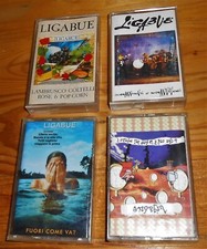 Luciano ligabue musicassette usato  Italia
