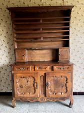 Buffet vaisselier noyer d'occasion  Bourg-en-Bresse