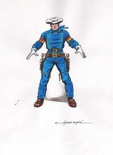 Comic riginalzeichnung rawhide gebraucht kaufen  Schwäbisch Hall