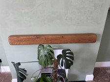 Rustic wooden mantel for sale  LOUGHTON