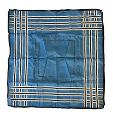 LENÇO BANDANA VINTAGE YVES SANIT LAURENT RIVE GAUCHE 18" QUADRADO, usado comprar usado  Enviando para Brazil