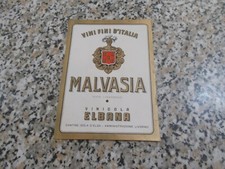Etichetta vino malvasia usato  Firenze