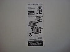 Advertising pubblicità 1961 usato  Salerno