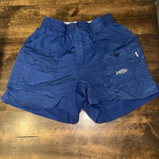 Short masculino Aftco The Original Fishing Cargo 26 azul elástico pesca leve comprar usado  Enviando para Brazil