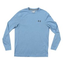 Camiseta Masculina Under Armour S Poliéster Azul - Coldgear Solta Manga Longa comprar usado  Enviando para Brazil
