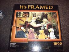 Framed jigsaw teddies for sale  BURTON-ON-TRENT