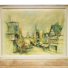 Large framed vintage for sale  LONDON