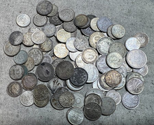 Usado, 100 x Moedas de PRATA Estrangeiras do Mundo Pequeno Lote de Grupo Variedade Mista! Enorme coleção! comprar usado Usado, 100 x Moedas de PRATA Estrangeiras do Mundo Pequeno Lote de Grupo Variedade Mista! Enorme coleção! comprar usado  Enviando para Brazil
