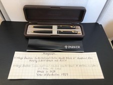 Vintage parker international for sale  SHEFFIELD