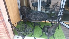 Black cast aluminium for sale  WIGSTON