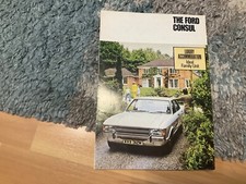 Ford consul brochure for sale  PONTYCLUN