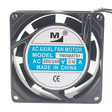Ventilador de refrigeração quadro de alumínio YM208ATS1 AC 220/240V 0.10A 8CM 8025 80X80X25MM comprar usado  Enviando para Brazil