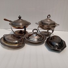 Silverplated serving dishes for sale  Chatsworth