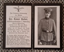 Sterbebild soldat res gebraucht kaufen  Kassel