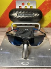 Lâmina de carbono Oakley 9174-05 carbono fosco/preto acetinado/irídio gelo polarizado, usado comprar usado  Enviando para Brazil