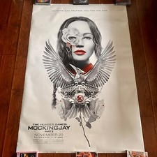 Pôster filme abrigo ônibus IMAX jogos vorazes Mockingjay parte 2 4x6 pés 48x70 polegadas comprar usado  Enviando para Brazil