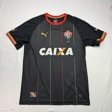 Camisa de futebol Corinthians *RARA* autêntica Puma Vitória III 2014 tamanho L 115º An comprar usado Camisa de futebol Corinthians *RARA* autêntica Puma Vitória III 2014 tamanho L 115º An comprar usado  Enviando para Brazil