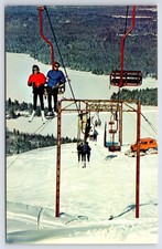 Cartão postal ME Bridgton Maine agradável cadeira de montanha elevador cromado vintage PC N116 comprar usado Cartão postal ME Bridgton Maine agradável cadeira de montanha elevador cromado vintage PC N116 comprar usado  Enviando para Brazil