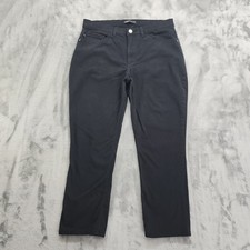Jeans feminino Lee Platinum Label 14 preto cintura alta skinny crop stretch denim comprar usado  Enviando para Brazil