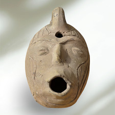 Anthropomorphic oil lamp d'occasion  Pourrières