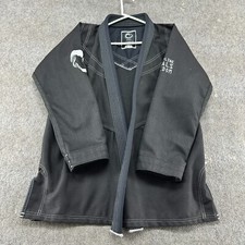 Kimono Origem Masculino A2 M Preto Jiu Jitsu MMA Artes Marciais Top Algodão Maine EUA comprar usado  Enviando para Brazil