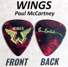 1 palheta de guitarra WINGS Classic Rock novidade assinatura Paul McCartney (w1-S4) comprar usado  Enviando para Brazil