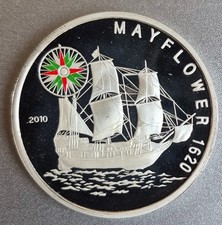 Benin prata 1000 francos 2010. Mayflower. PROVA comprar usado  Enviando para Brazil