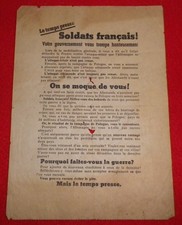 Tract allemand ww2 d'occasion  France