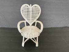 Vintage white wicker for sale  Elyria