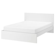 Bed frame white for sale  Reseda