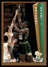 1992-93 Fleer Anthony Avent #371 RC Milwaukee Bucks, usado comprar usado  Enviando para Brazil