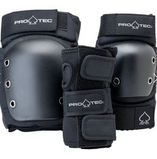 Protetores de joelheira de cotovelo de pulso PRO-TEC para skate scooter de skate idades 14+, usado comprar usado  Enviando para Brazil