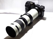 Lente SONY E MOUNT Mirrorless 800mm = 1200mm compatível com Sony a7R IV ZV-E10 NEX7 NEX comprar usado  Enviando para Brazil