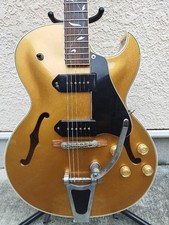 Usado, Guitarra acústica History ES295 tipo ouro feita no Japão com bolsa Gig anos 2000 excelente comprar usado  Enviando para Brazil